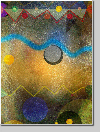 David L. Nelson, artist, giclee, art print, abstract, whimsy