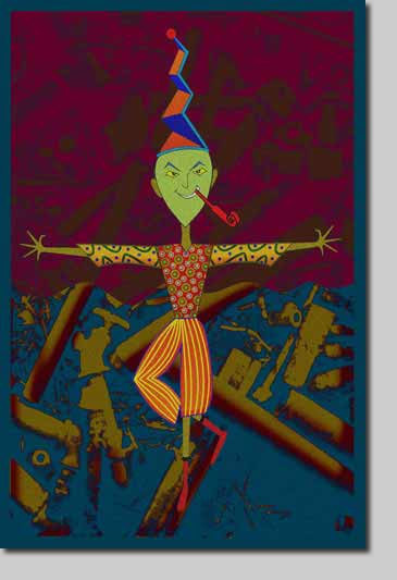 david nelson, giclee, sprite, plumbing